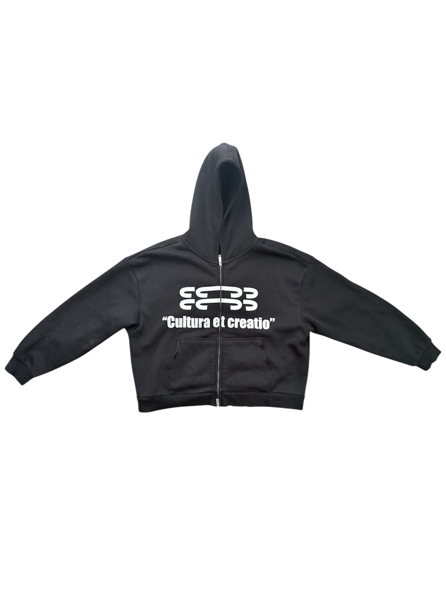 Archive Distressed Full Zip-Up